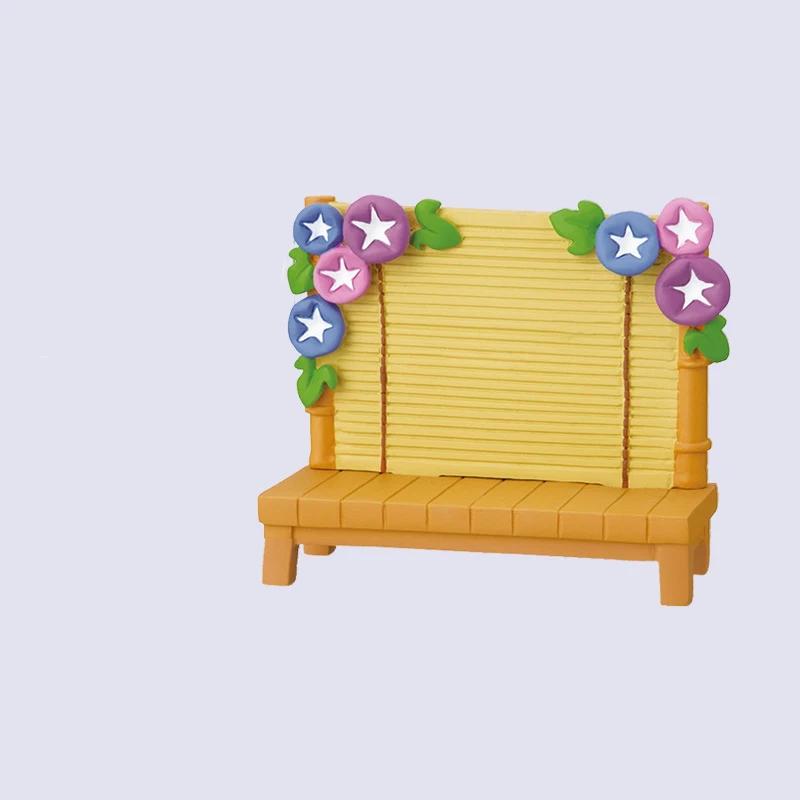 Japanese Cat Groceries Summer Courtyard Morning Glory Tide Play Gifts INS Resin Crafts DIY Small Ornaments Collection Gifts