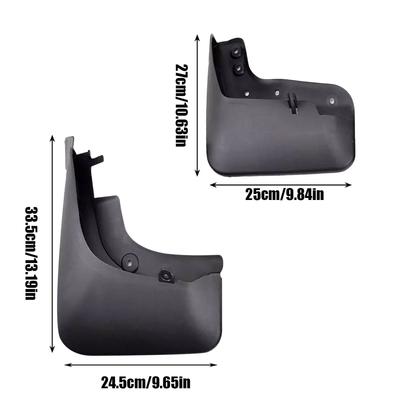 Mudguards Splash Guards Front Rear Fender Flares Mud Flaps for Volkswagen Tiguan MK1 2007-2016 5N0075101 Car Accessories