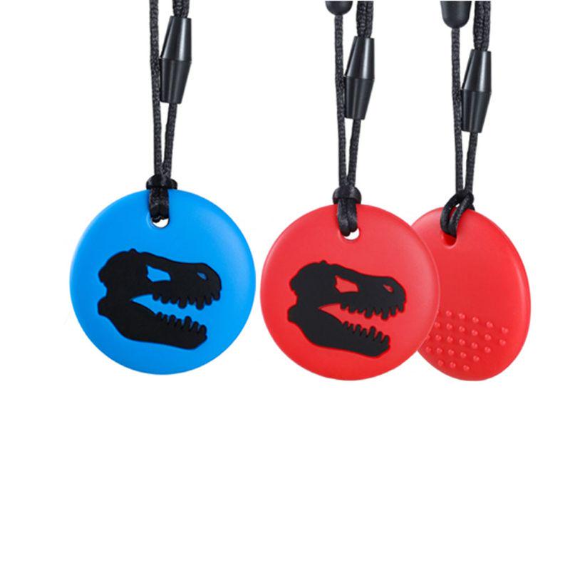 Chewable Necklace for Kids Teething Toys Designed for Autism Sensory Teether Toy