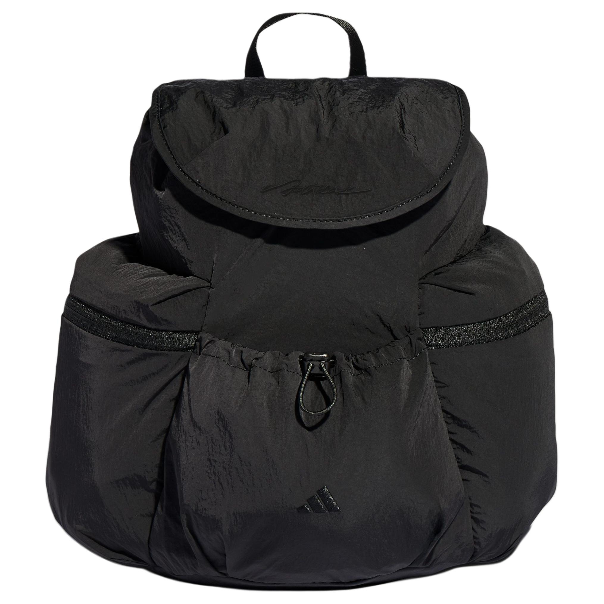 

Adidas Dance Fashion Casual Adjustable Strap Coated Backpack Women Backpack Black KS5216 Black
