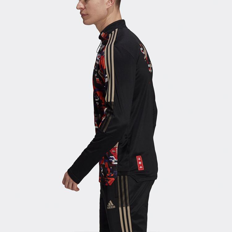 Adidas Iro Teplá bunda stojáček Pánské bundy Černá GT6651