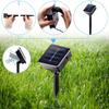 Solar Garden Lamps Set 5 Meters 20 Led Flowers Warm White Decorative