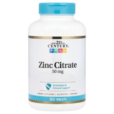 Sentry Zinc Citrate 50 Mg 360 Tablets
