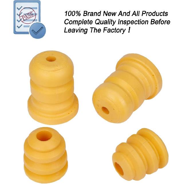 ONER Two Control Arm Bumpers and Two Control Rear Axle Bumpers,Compatible with Cadillac Escalade, Chevy Avalanche Silverado Suburban Tahoe,GMC Sierra