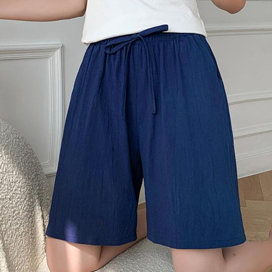 

Yousheng женские летние повседневные шорты с эластичной резинкой на талии и карманами на шнурке, однотонные свободные короткие брюки с широкими штанинами, уличная одежда