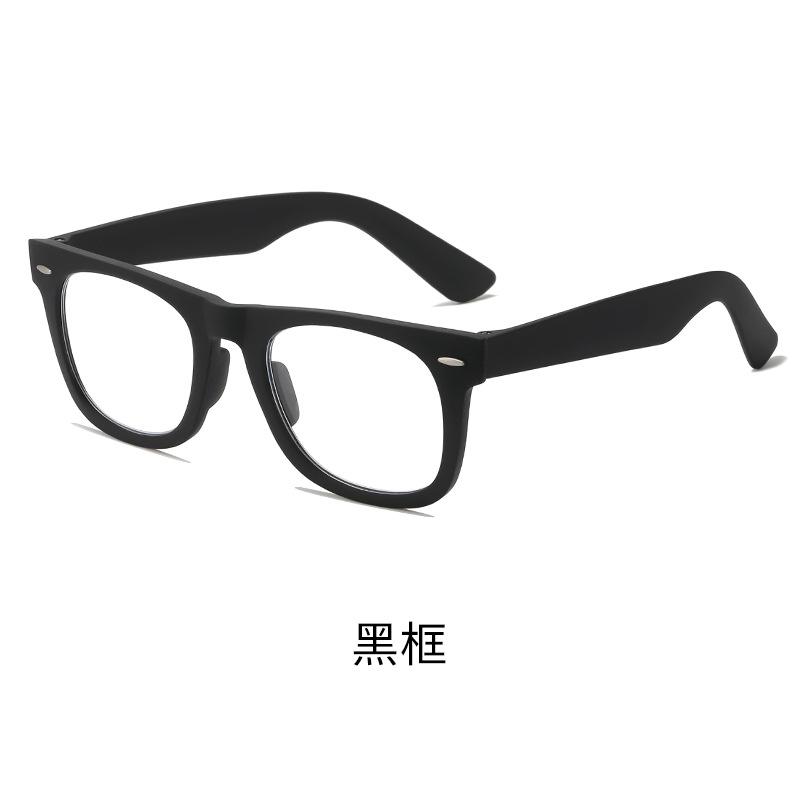 Fashion Large Frame Color-Changing Reading Glasses Men'S Anti-Blue High Definition Indoor And Outdoor Reading Glasses Photosensitive Discoloration