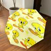 1PC Tweety Bird Umbrella-8-Rib Reinforced, Automatic Open, Lightweight & Durable, Cute Fashion Accessory for Outdoor, D2666