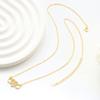 Micro Paved Zircon Infinity Heart Mobius Pendant Necklace Elegant Versatile Fashion Jewelry For Women