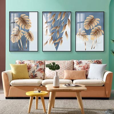 Unframed Poster Oil Painting Decoration Leaf Plants Print Canvas Wall Art Painting Decorative Pictures Wall Paintings for Living Room Home Decor