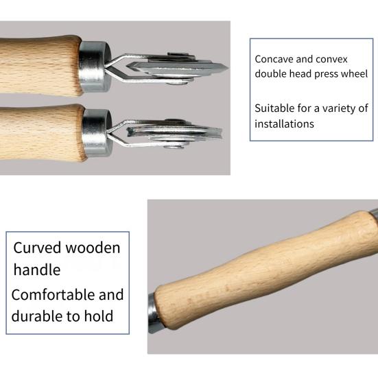 Screen Roller Tool Multifunctional Tool with Ergonomic Handle Compact Size Portable Easy to Use Spline Roller Screen Repair Tool