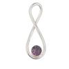 Amethyst Gemstone 925 Sterling Silver Jewelry Handmade Pendant 1.66" For Women PP-20-6