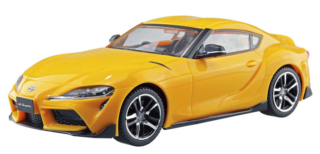 Aoshima Bunka Kyozai The Snap Kit Series Toyota GR Supra Lightning Yellow Plastic Model Co., Ltd. (AOSHIMA) 1/32 Pre-Colored 10-D