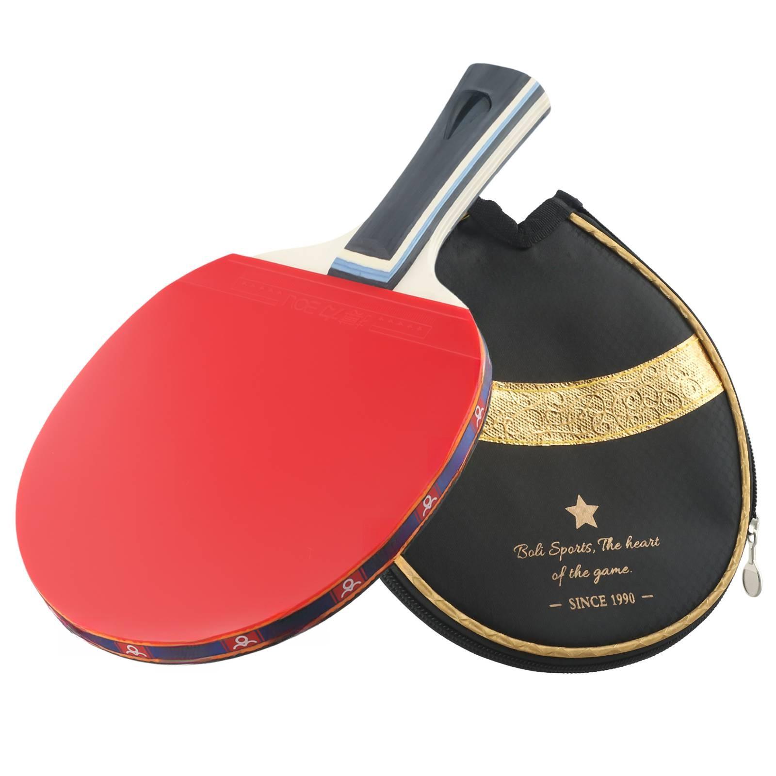 

Table Tennis Racket Bat Long Handle One-star With Bag