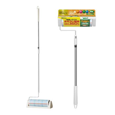 Nitoms Floor 200mm for Pet Dust and C4436 Cleaner, Large, Large, Extendable, Long, Easy-Cutting, Wide, Flooring, Carpet, Tatami, Hair, Mites, Pollen,