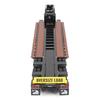Diecast Master Skala Trail King TK120 med Avtagbar Svart Komplett Diecast Modell 71137 1/50 Stödben, Bil,
