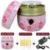 Electric Pottery Wheel Machine with Turntable+Sculpting Kit, DIY Clay Tools Mini Pottery Forming Machine for Arts Crafts Ceramic