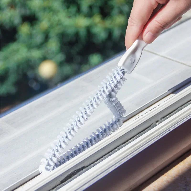 

Многоцелевая щетка для чистки щелей для окон Инструмент для чистки щелей на кухне Газовая плита Мойка стола Обеззараживание пазов