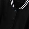 Women's Plus Size Baseball Hoodie Cardigan, Fashionable, Bust 150-170cm, Sizes 200-300 Jin.