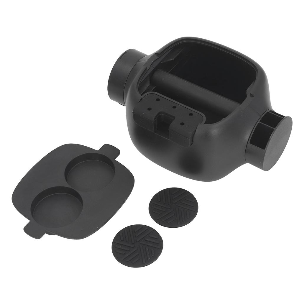 Coffee Knock Box Tamping Station Space Saving Coffee Tamper Portafilter Storage Organizer Box for Ho