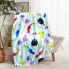 1 manta con diseño de estampado Pikmin, manta ligera para sofá, cama - Suave y cálida, regalo para todas las estaciones como Navidad, Halloween