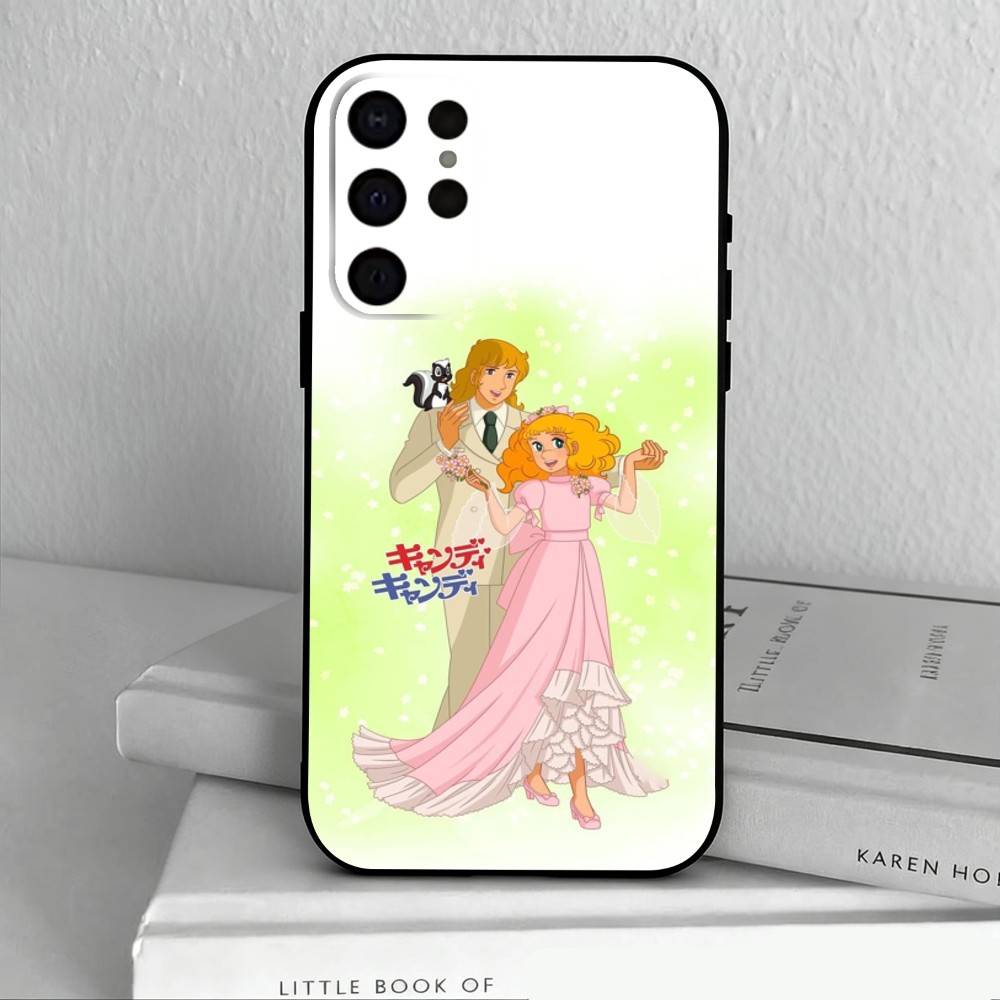 Sweet C-Candy C-Candy TV Series Phone Case For Samsung S25,S24,S21,S22,S23,S30,Ultra,S20,Plus,Others Soft Black Case