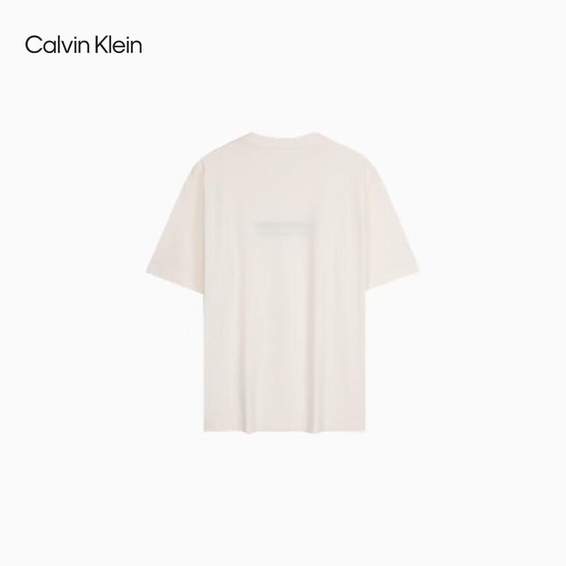 Calvin Klein Jeans Men's Embroidered Logo Pure Cotton Short Sleeve T-Shirt