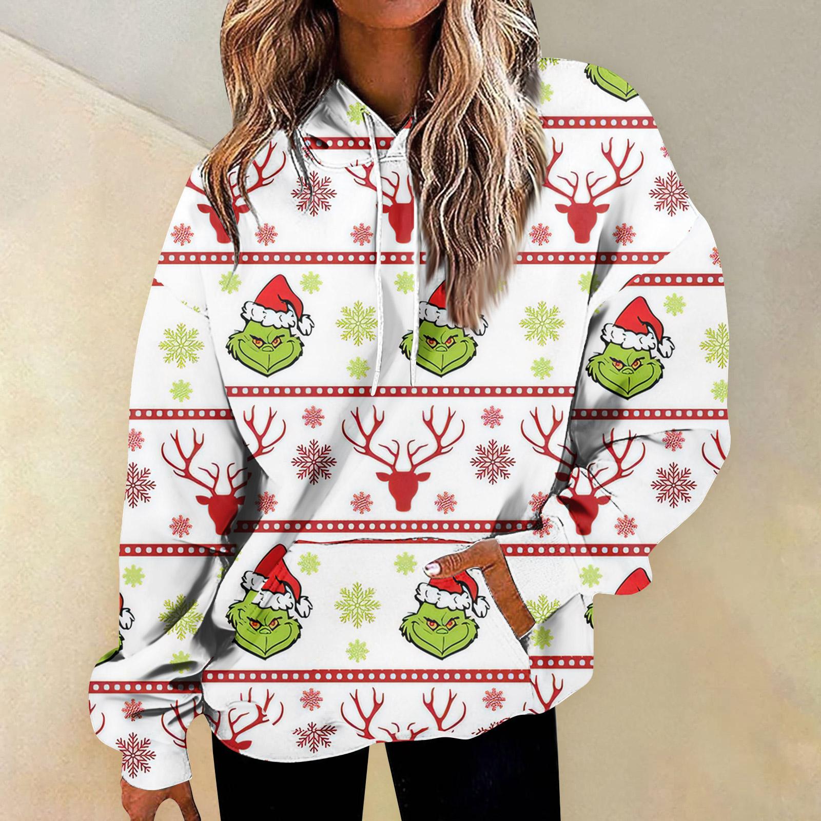 

Женская мода Повседневные Универсальные Повседневные толстовки с круглым вырезом Графика Повседневные с длинным рукавом Градиент Лоскутная верхняя одежда с принтом Толстовки XL белый