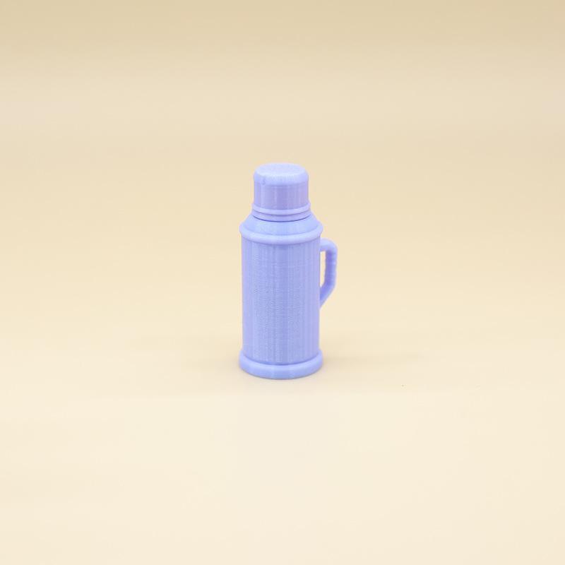 1Pcs Mini Pastel Thermos Models Cute Design Sturdy Plastic For Dollhouse Sand Table Decor Pography Props