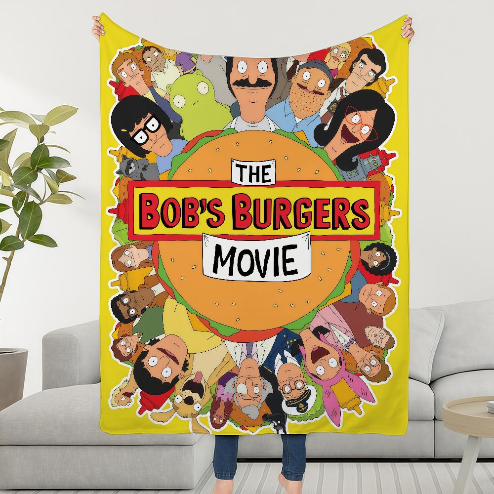 B-BobS-ES B-BurgerS-ES Cartoon Blanket Soft Warm Furry Throw Super Kids Toys Bed Sofa Car Cradle