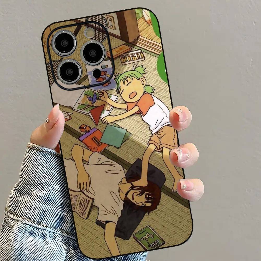Yotsuba Koiwai ANIME Phone Case For iPhone 16 15 14 13 12 11 PRO MAX PLUS Mini TPU Soft to Skin-friendly case