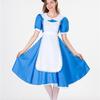 Halloween Alice In Wonderland Maid Cosplay Costume
