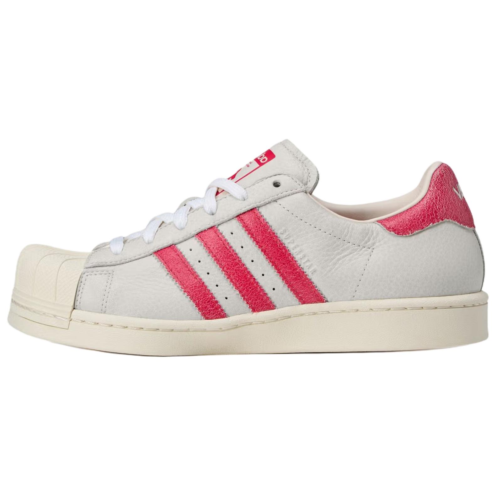 

Новые женские модифицированные кроссовки Adidas Avavav X Superstar Crystal White Red JI4584 38