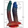 Silicone Double Headed Dildo with Suction Cup Masturbator Anal Plug Adult Sex Toy  Strap on Dick Femdom