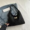 New Korean Version of Spring Personalized Casual  Large Capacity  Beautiful Niche Simple Shoulder  Single Shoulder Slant Toe Bag