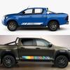 2Pcs Pickup Car Side Door Stickers For Toyota Hilux SR5 SR GR 2005  AN10 AN20 AN30 Car Styling Vinyl Decals Auto Accessories