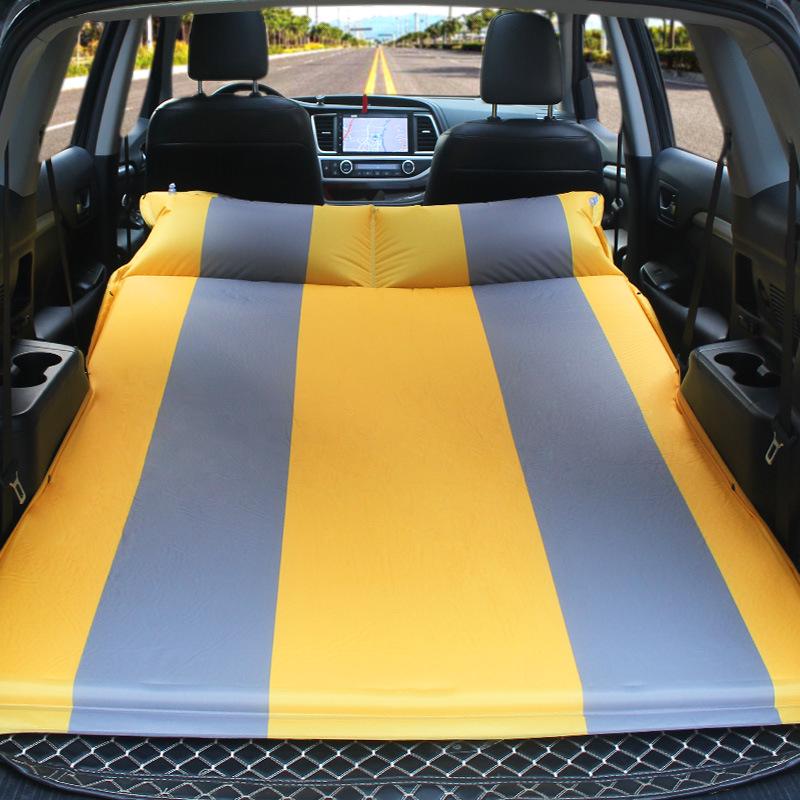 Automated Inflatable Car Mattress for SUV Trunks and Rear Seats