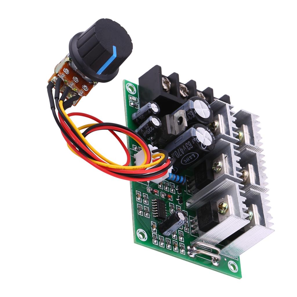 DC10 55V 40A Regulátor otáček kartáčového motoru Guvernér Deska s ochranou proti přetížení