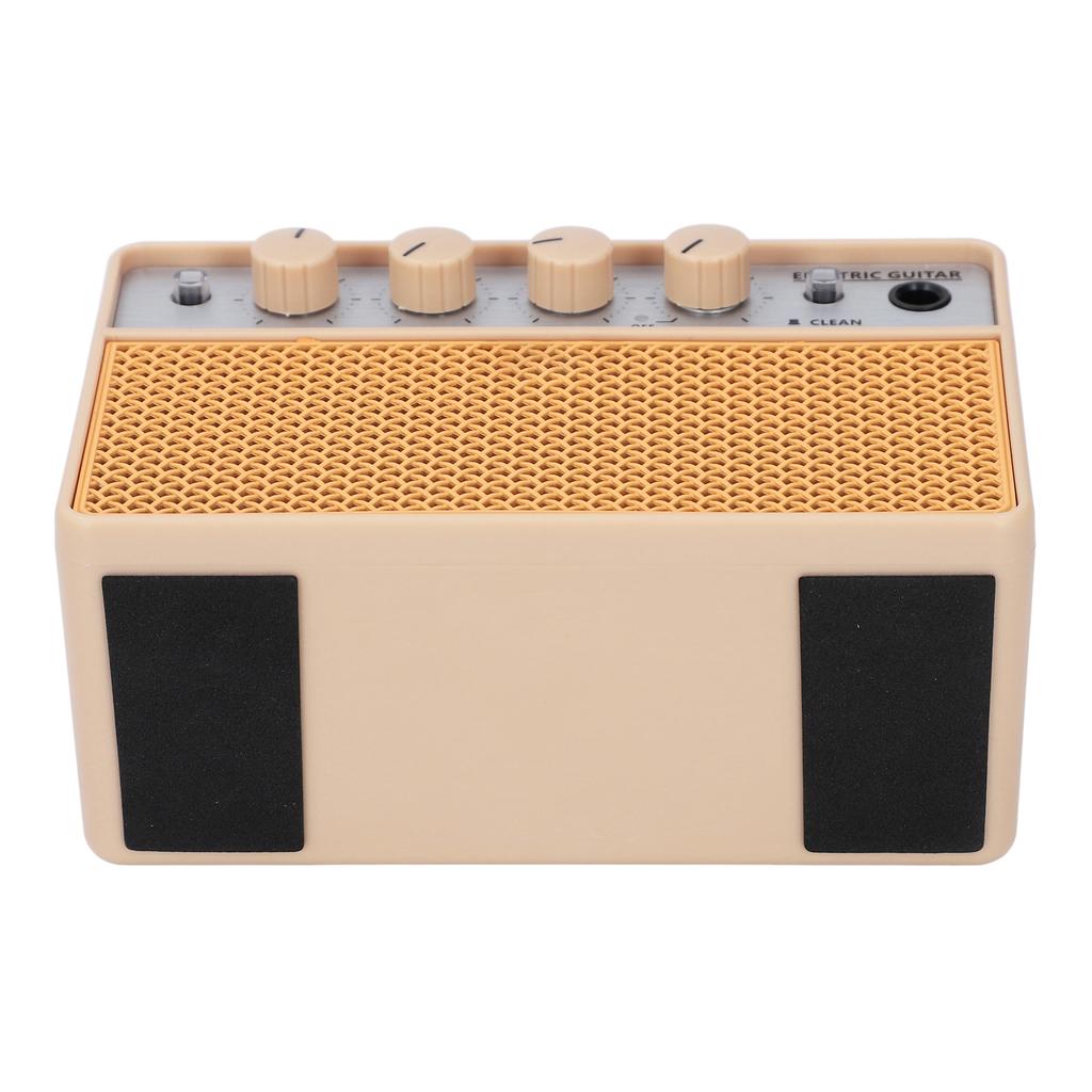 Amplificator Portabil 10W Reîncărcabil Amplificator de Practică pentru Chitară Electrică și Bas cu Clean și Drive