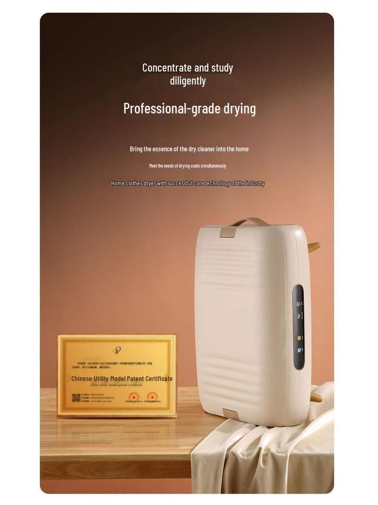 Przenośna Automatyczna Suszarka i Prasowarka do Ubrań: Składany, Sterylizujący, Wyprodukowany w Niemczech do użytku domowego