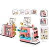 Water Outlet Simulation Coffee Machine Toy Mini Supermarket Shopping Platform Toy  Children's Play