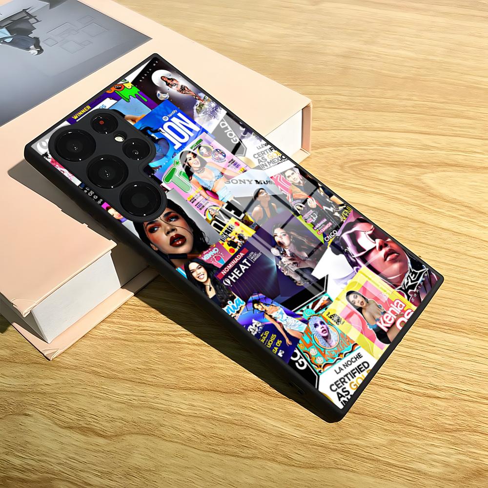 Singer Kenia OS Phone Case For Samsung S24 Ultra S25 S23 S22 S20 Fe S21 Plus A54 A24 A53 A16 A13 Glass Cover