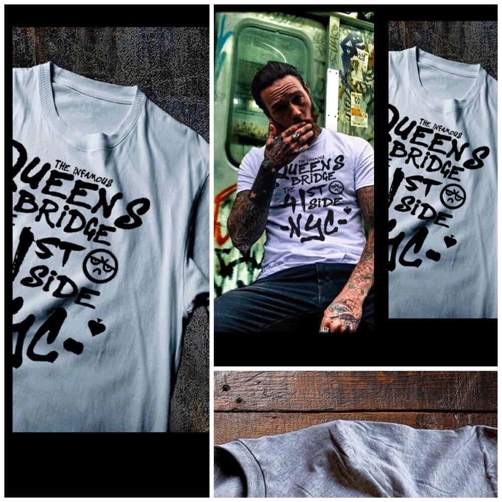 Queens NY  Queensbridge streets NY Hustle New York City NYC 41st side tee Unisex T-Shirt XXXL