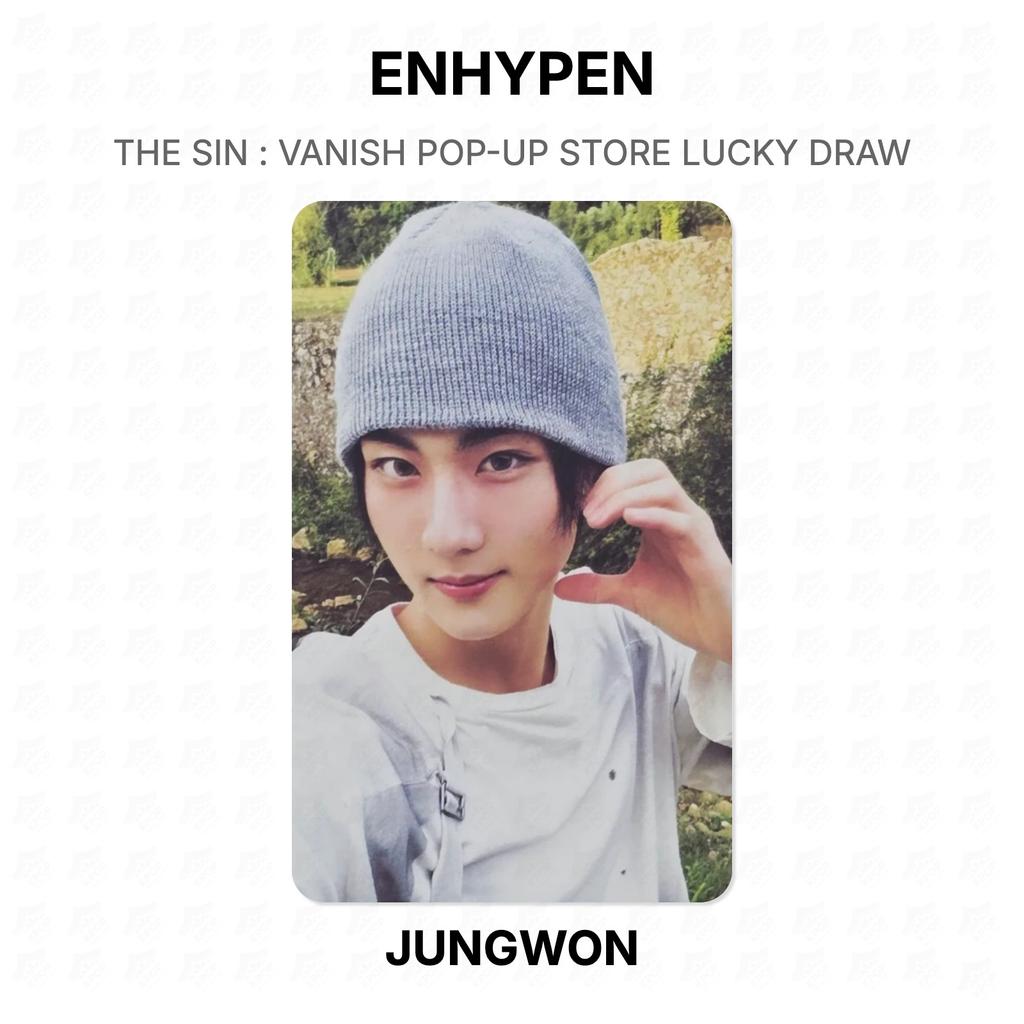 ENHYPEN THE SIN : VANISH POP-UP STORE LUCKY DRAW Official Photocard