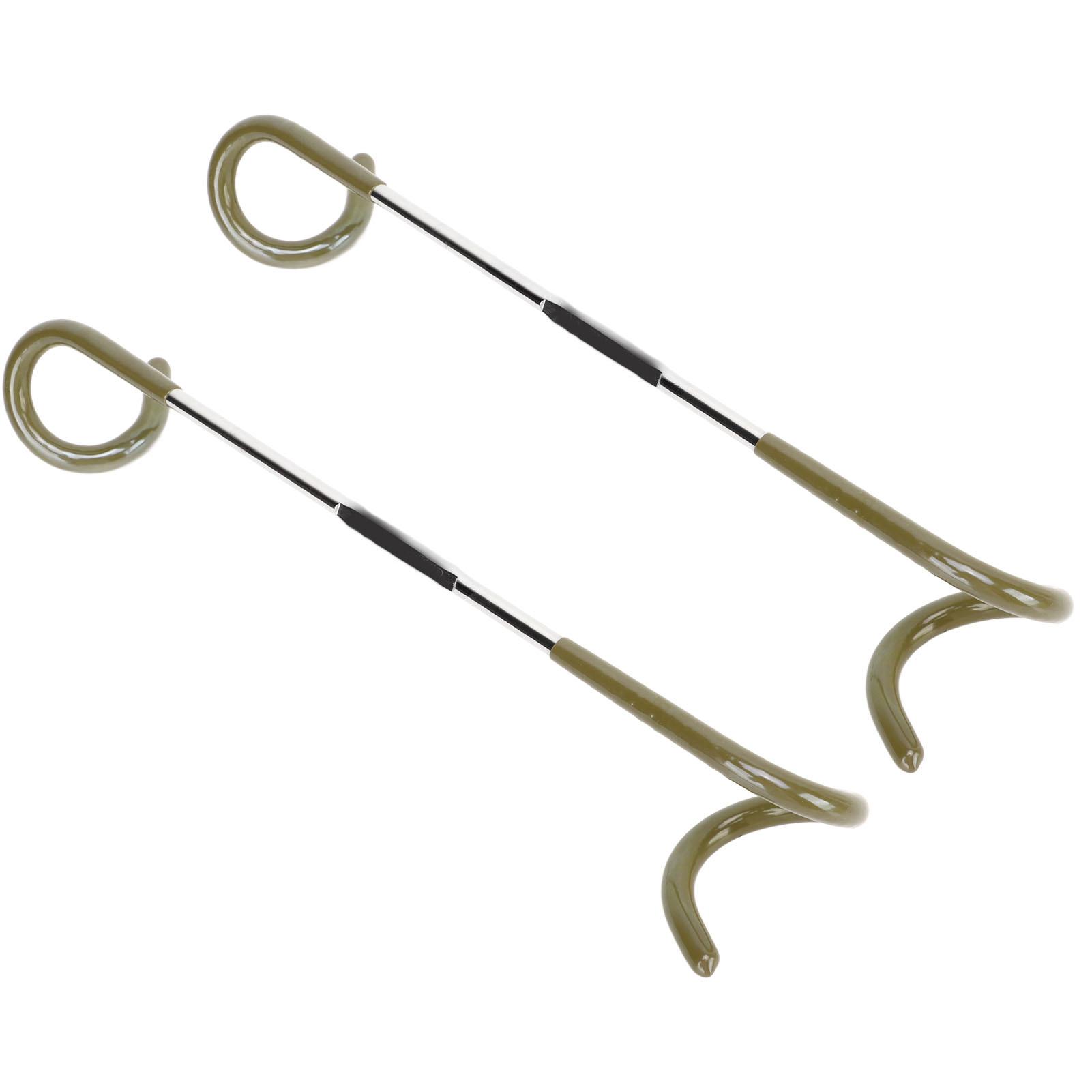 

2 шт. Кемпинговый фонарь-вешалка S-образной формы с двухсторонним многофункциональным палаточным фонарем из нержавеющей стали