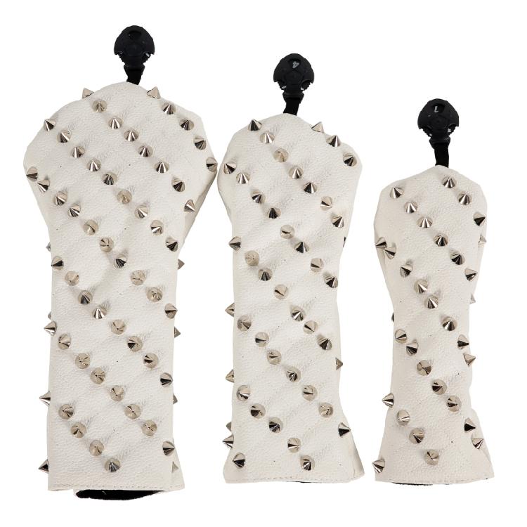 

Гольф Драйвер Чехол для Гольф Клуба Чехол для Головки Айрона, Чехол для Головки Гольф Маллет Паттера Чехол для Головки Гольф Клуба Гольф для Мужчин Женщин белый