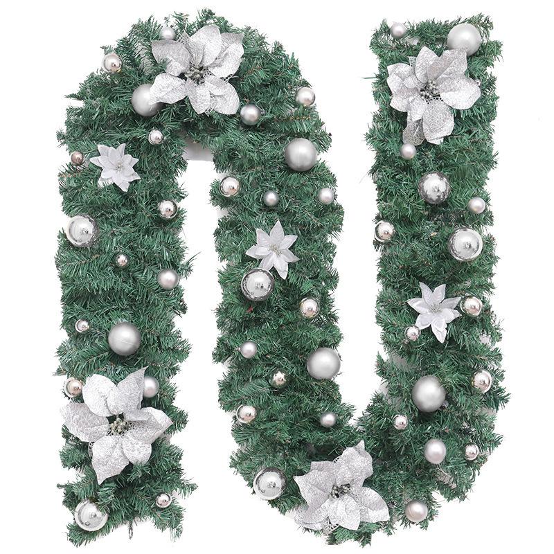 2.7m Dense Simulated Christmas Vine for Window Decoration