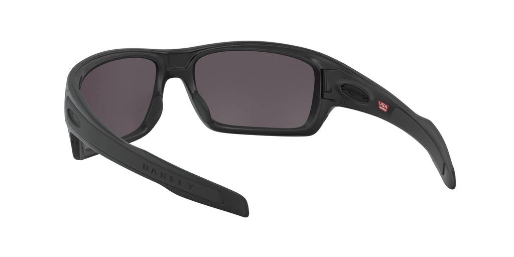 OO9263 TURBINE MATTE BLACK WITH PRIZM GREY POLARIZED LENS [Oakley]