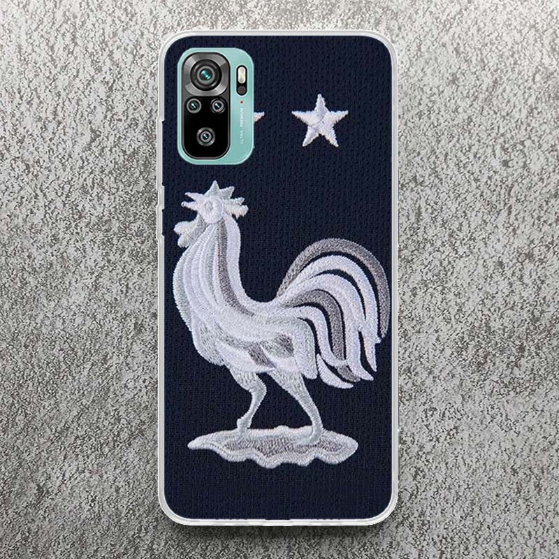 France Flag Print Soft Case for Xiaomi Redmi Note 14 13 12S 11S Phone Shell 10 Pro Plus 11E 11T 12 11 10S 5G Cover Soft Case for