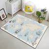 Map carpet  kitchen mats for floor play aerat mat Camping cushion floor mat carpet in the living room game area rug  room decor