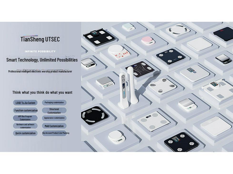 Tiansheng High-Precision Detachable Coffee & Baking Electronic Kitchen Scale